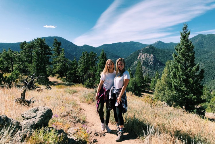Hiking in Eldorado State Park, CO